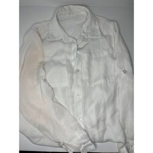 White Button-Up Shirt